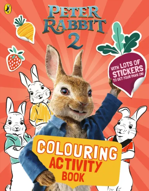 Peter Rabbit. Movie 2. Colouring Sticker Activity