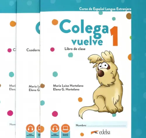 Colega vuelve 1 (A1.1). Pack alumno. Libro, Ejercicios, Carpeta de láminas