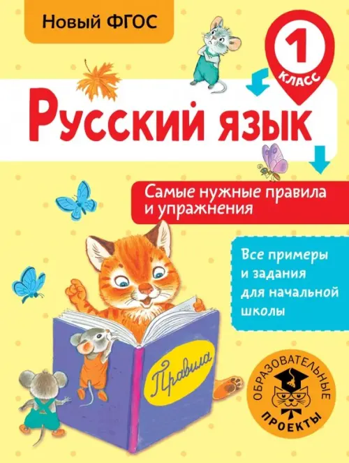 Русский язык. 1 класс. Самые нужные правила и упражнения. ФГОС